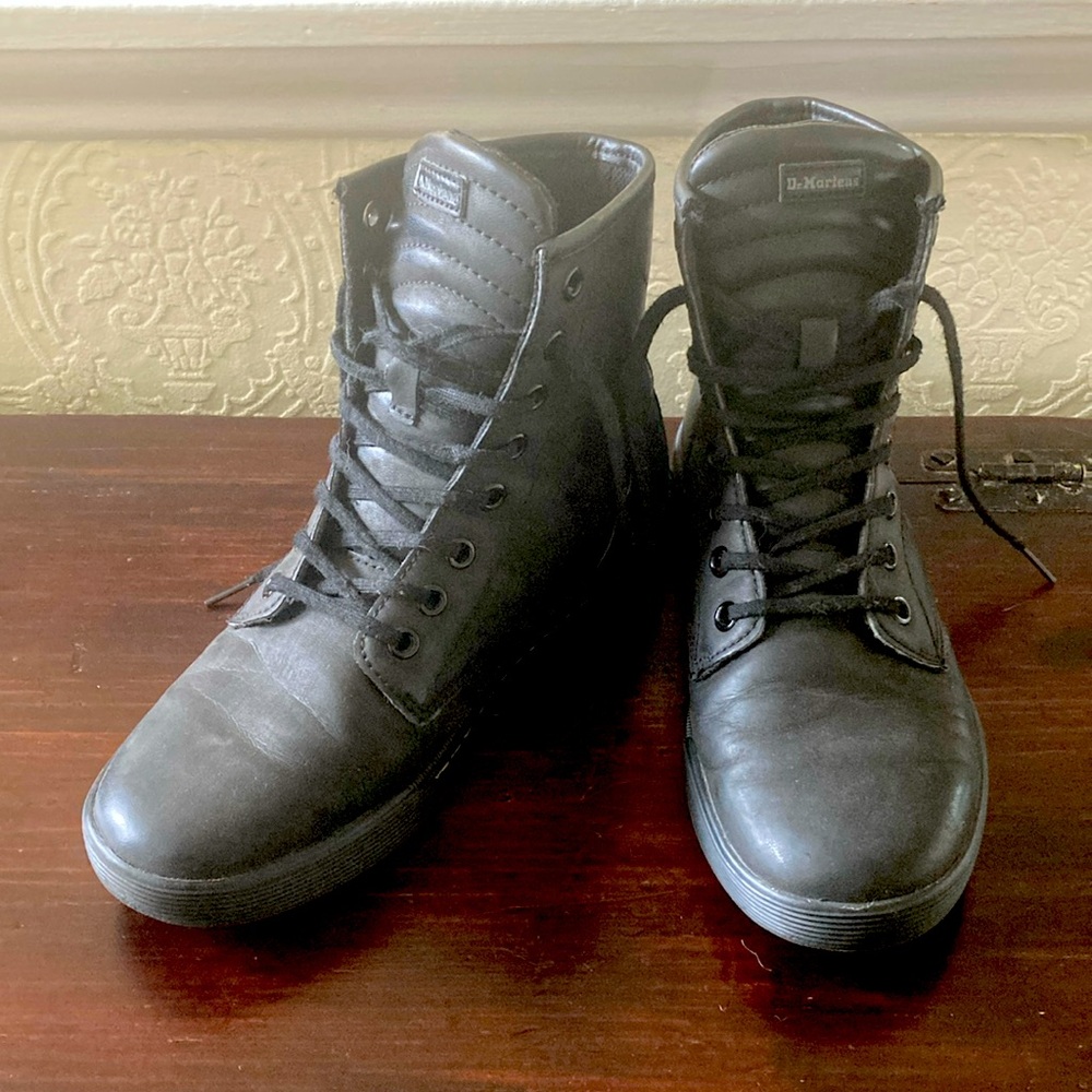 Dr. Martens high top sneaker style boots